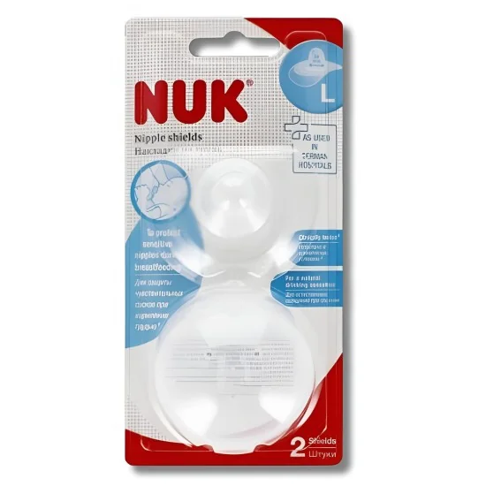  NUK - PROTÈGE-MAMELONS 2 PIÈCES TAILLE L