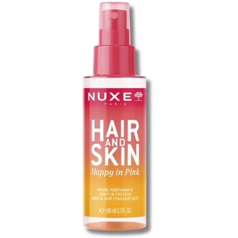  nuxe hair and skin brume parfumante happy in pink 100ml