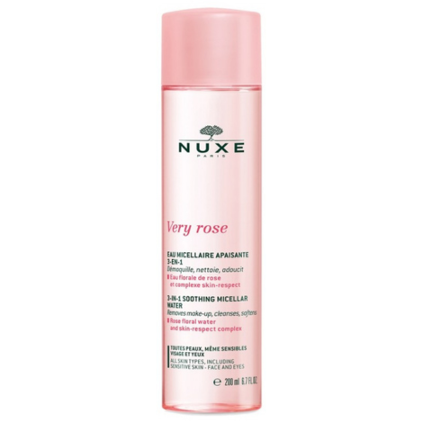  nuxe very rose eau micellaire apaisante 3en1 200ml