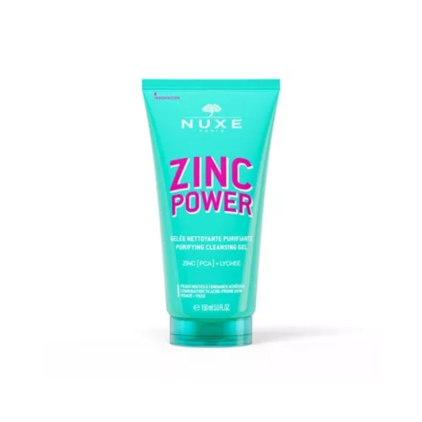  nuxe zinc power gelée nettoyante purifiante 150ml