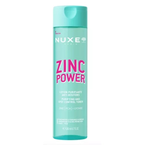  nuxe zinc power lotion purifiante anti boutons 200ml
