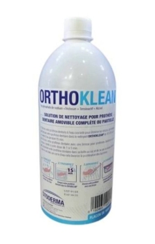  ORTHOKLEAN SOLUTION NETTOYAGE PROTHÈSE DENTAIRE 1000 ML