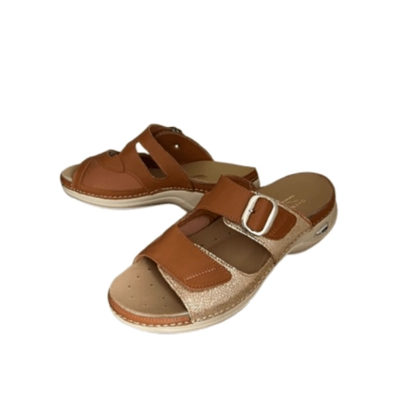  ORTHOLITE SABOT FEMME HALLUS VALGUS CAMEL  
