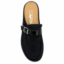  ORTHOLITE SABOT FEMME NOIR LAME