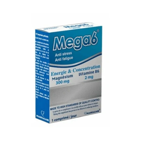  pharmacare mega 6 45 comprimes
