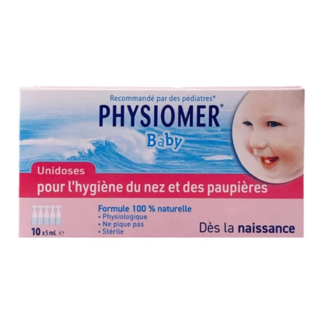  physiomer baby unidoses 10*5 ml