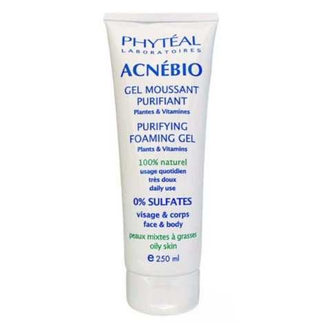  phyal acnebio gel moussant 250ml