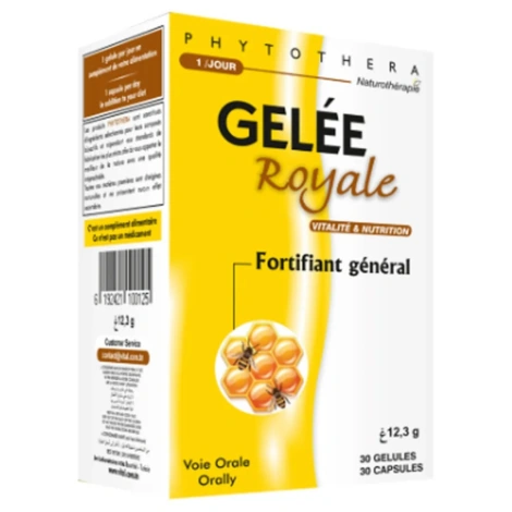  phytothera gelée royale 30 gelules