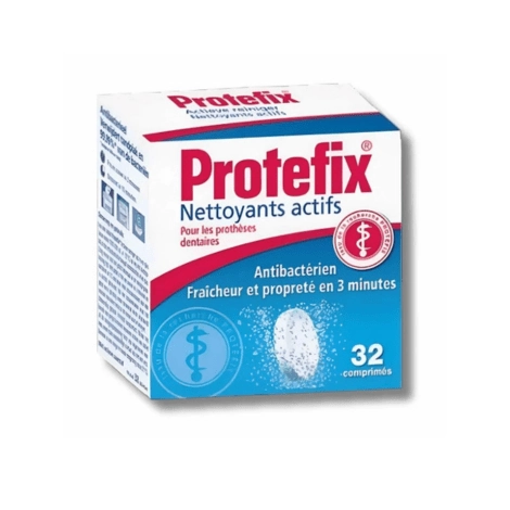  PROTEFIX - NETTOYANTS ACTIFS POUR LES PROTHESES 32 COMPRIMES 