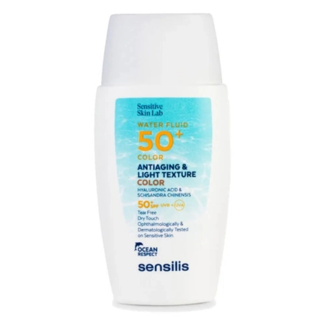  sensilis sensitive skin water fluide teintée spf50 40ml