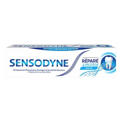  sensodyne répare et protège menthe 75ml