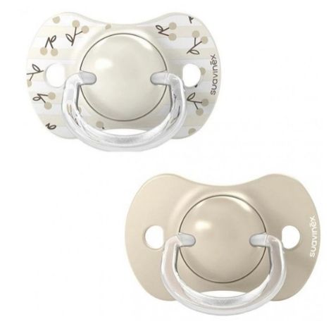  SUAVINEX BIRDIES – LOT DE 2 SUCETTES SX PRO SYMÉTRIQUES 0-6 MOIS