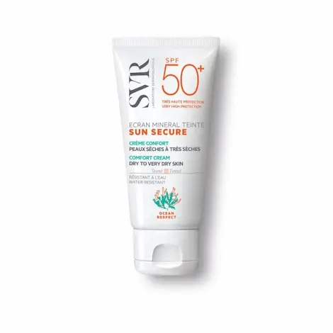  svr sun secure ecran mineral teintee peaux seches spf50+ 50ml