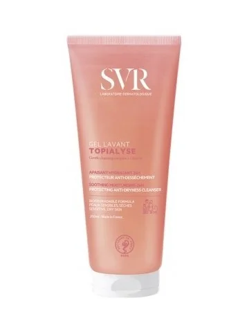  svr topialyse gel lavant peaux sensibles et sèches 200ml