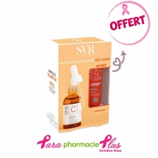  svr trousse ampoule c anti oxydant + sun secure blur