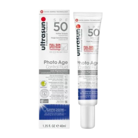  ultrasun photo age anti pigmentation fluid spf50 40ml