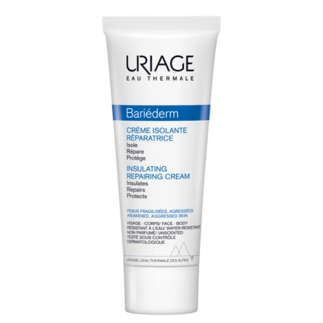  uriage bariederm crème isolante réparatrice 75ml