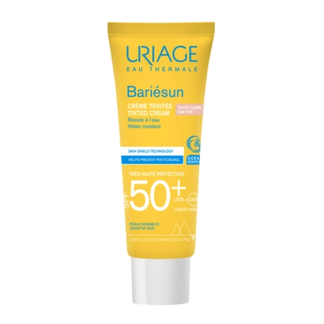  uriage bariesun creme solaire teintée claire spf50 50ml