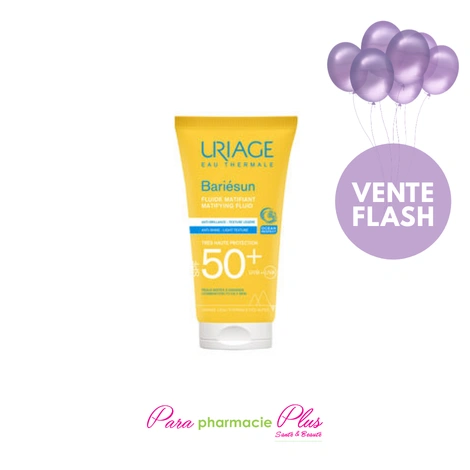  uriage bariesun fluide matifiant spf50+ 50ml