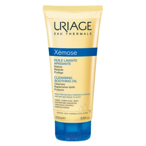  uriage xemose huile lavante apaisante peaux très sèche 200ml