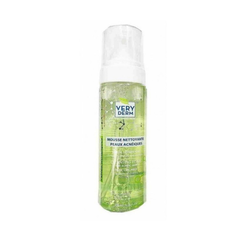  VERYDERM MOUSSE NETTOYANTE PEAUX ACNEIQUES 200ML 