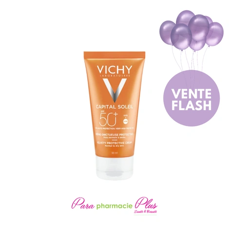  vichy capital soleil crème onctueuse peaux normales à seches spf50 50ml