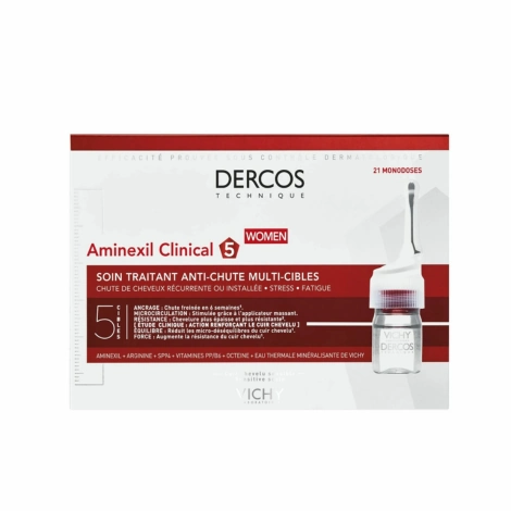  vichy dercos aminexil femme bt21 ampoules