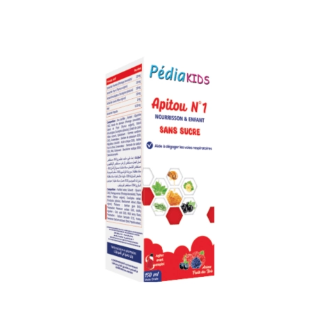  VITAL PEDIAKIDS APITOU N1 SANS SUCRE 150ML 