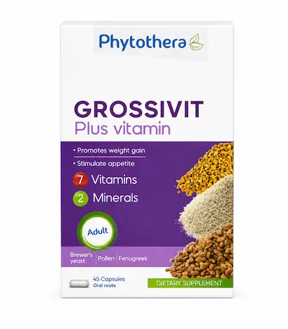  VITAL PHYTOTHERA GROSSIVIT PLUS VITAMINE 45 GELULES