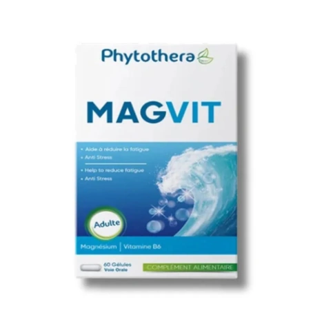  vital phytothera magnesium magvit 60 gelules