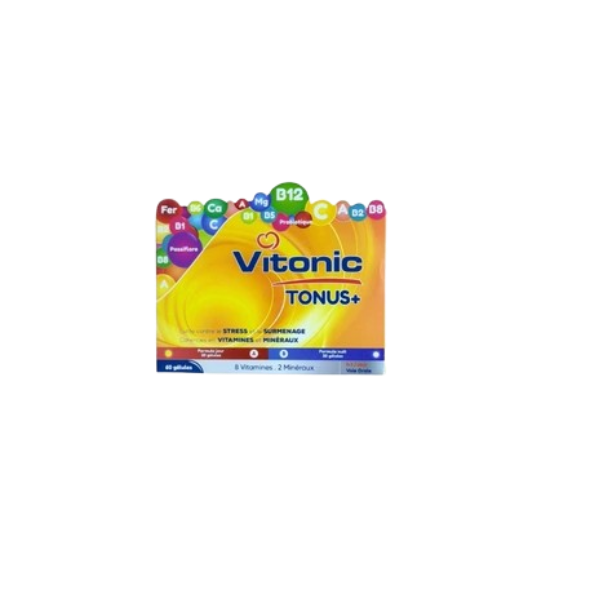  vital vitonic tonus jour et nuit 60 gelules